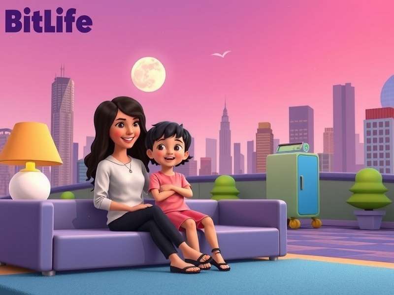 BitLife Life Simulator gameplay interface showing multiple life choices