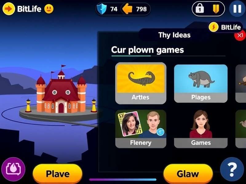 BitLife career progression chart showing various jobs