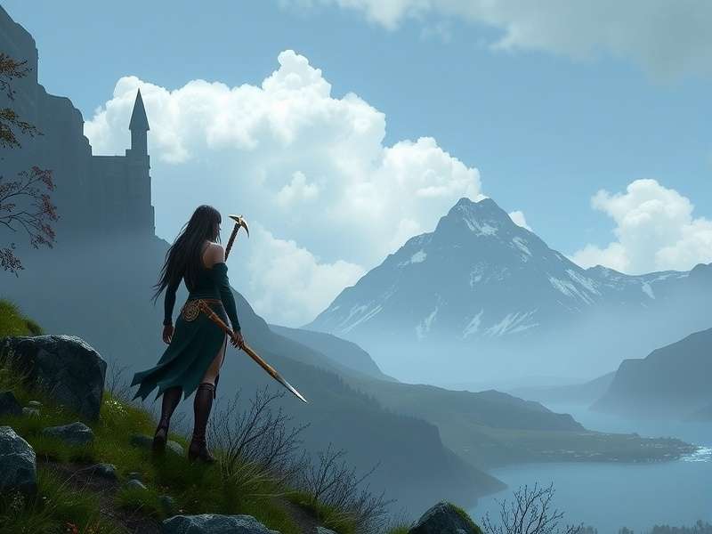 Caitriona Balfe inspired scene - actress on set