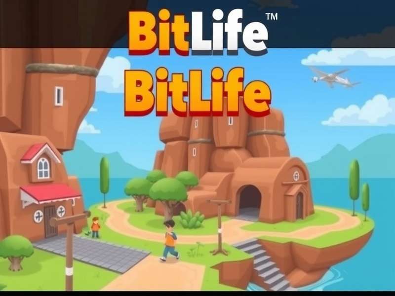 BitLife character stats screen showing health, happiness, intelligence, and looks