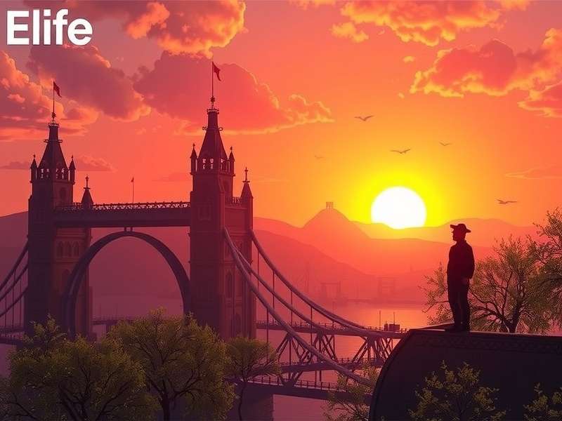 A person holding a smartphone displaying a text-based life simulation game interface