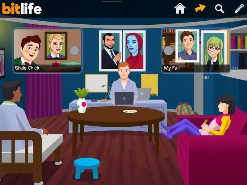 BitLife Gameplay Mods Interface showing unlocked features and custom scenarios