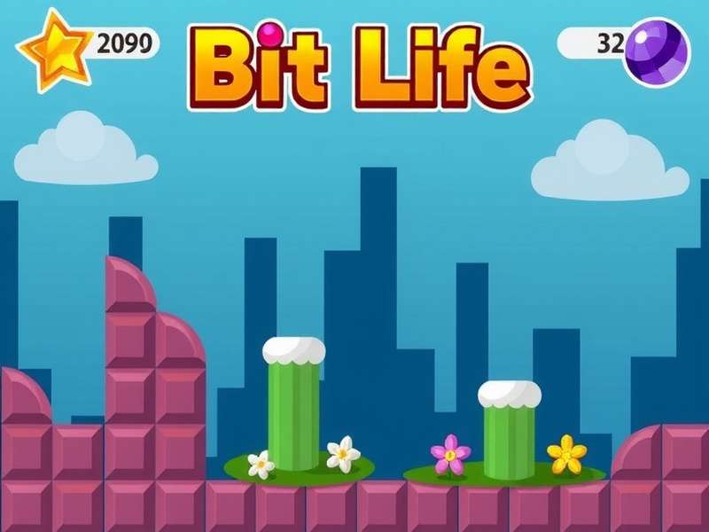 BitLife APK gameplay interface showing life choices and statistics