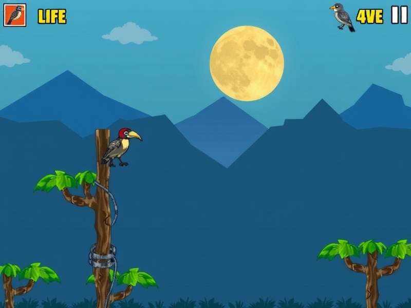 Screenshot of BitLife Bird Life interface showing a collection of exotic birds