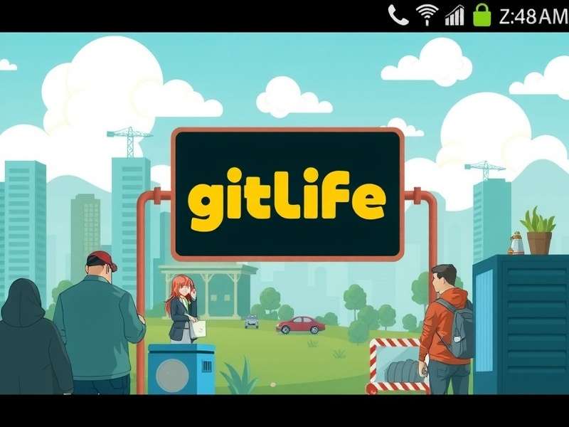 GitHub BitLife ecosystem showing repositories, contributors, and project relationships