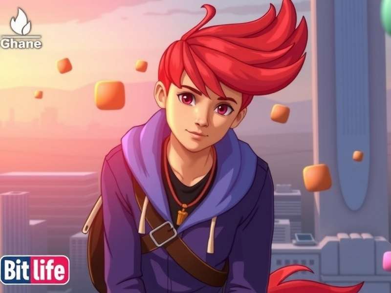 BitLife gameplay interface on a smartphone screen