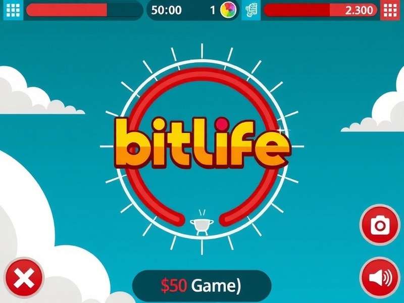 Person playing BitLife game on a laptop and smartphone