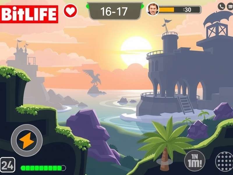 BitLife modded interface showing enhanced features