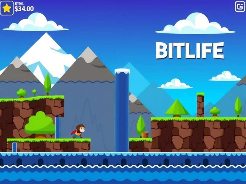 Person playing a life simulation game on a laptop