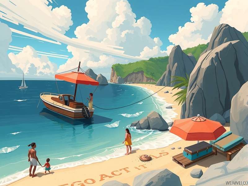 BitLife Beach Life Guide showing virtual character enjoying coastal living