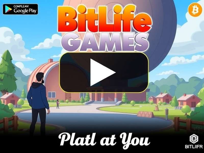 BitLife gameplay screenshot showing character stats and life choices