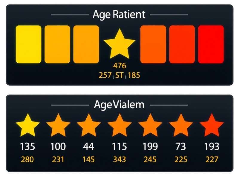 BitLife age ratings comparison chart showing ESRB, PEGI, and ACB abbreviations