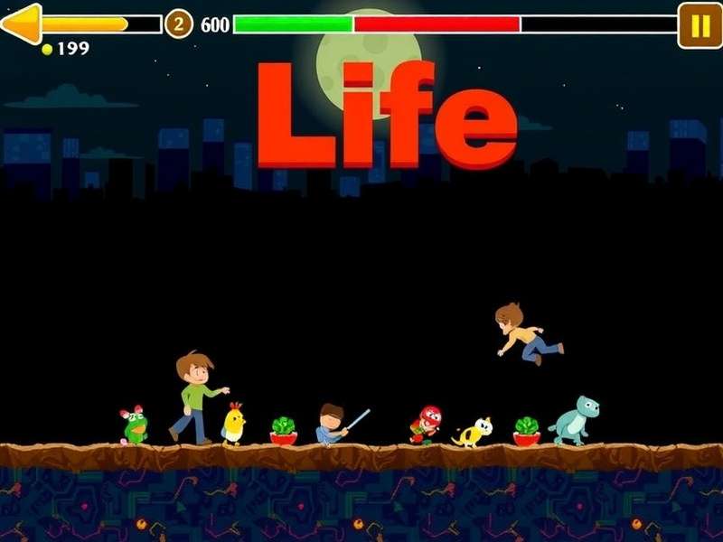 Bite Life Unblocked gameplay screenshot showing multiple life choices