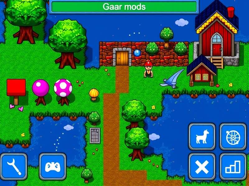 BitLife and Stardew Valley crossover gameplay mod interface