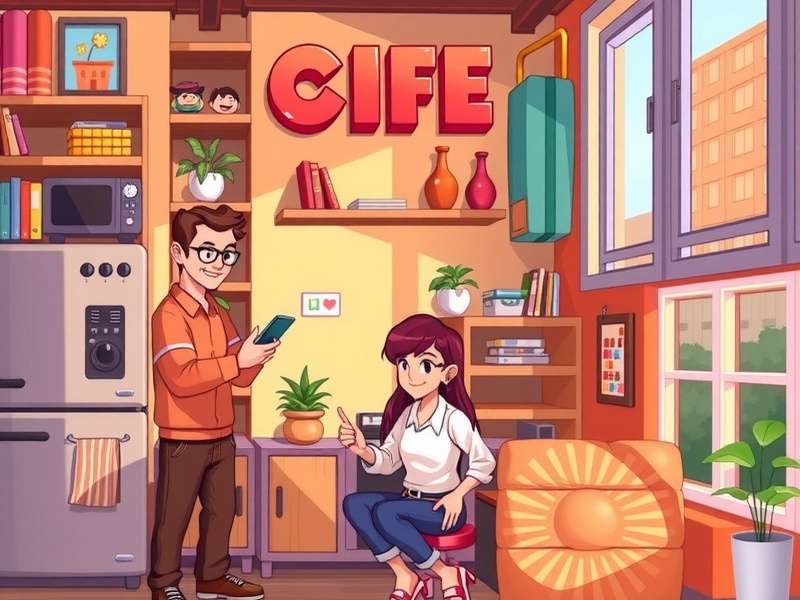 Play Life – BitLife game banner showing virtual life simulation