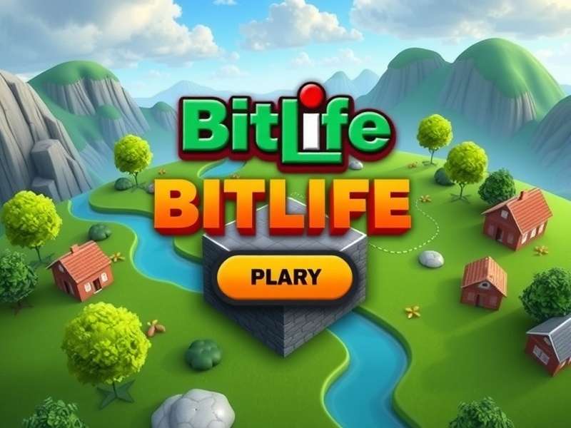 Bitlife Game Free Online life simulation character creation screen with multiple avatar options