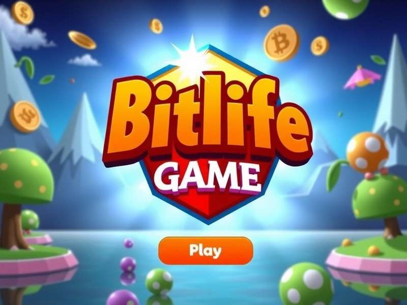 BitLife game interface showing life choices and statistics on a smartphone screen