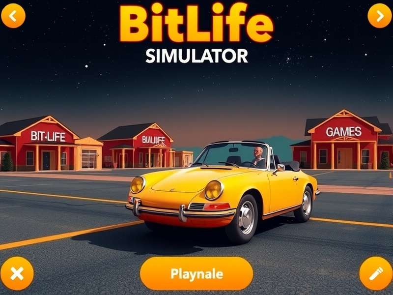 Bitlife Simulator - Life simulation game interface preview