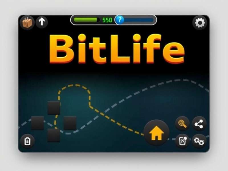 BitLife gameplay new update model interface showing character stats and new life choices