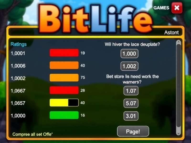 BitLife ESRB rating breakdown – violence, sexual content, language, drugs