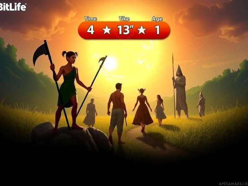 BitLife ESRB Mature 17+ rating badge